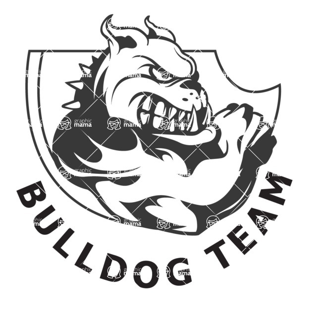 Vector Mascot Collection - Bulldog Mascot Style Logo